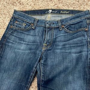 7 for all mankind boot cut jeans